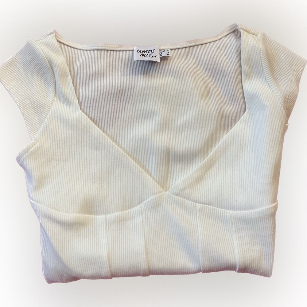 Princess Polly white bodysuit